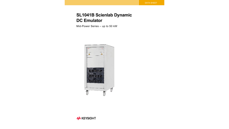 SL1041B Scienlab Dynamic DC Emulator –  Mid Power Series – Up to 50 kW